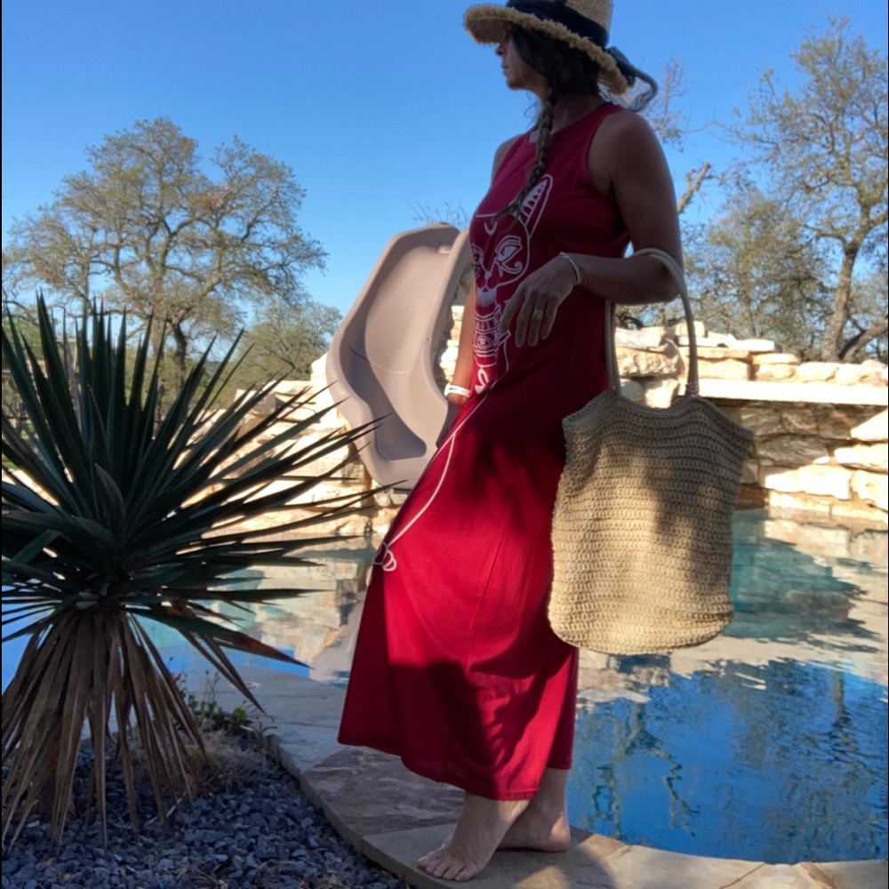 Sexy cotton dress